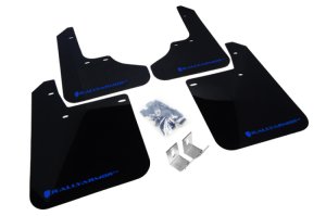 Subaru Impreza Mud Flap - Rally Armor - UR Black w/ Blue Logo - Black/Blue - `93-`01 Subaru Impreza Mud Flap - Rally Armor - UR Black w/ Blue Logo - Black/Blue - `93-`01